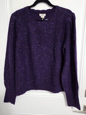NWT - Fat Face Women's Jasmine Sparkly Sweater - US 8/M, US 10/L, US 12/L
